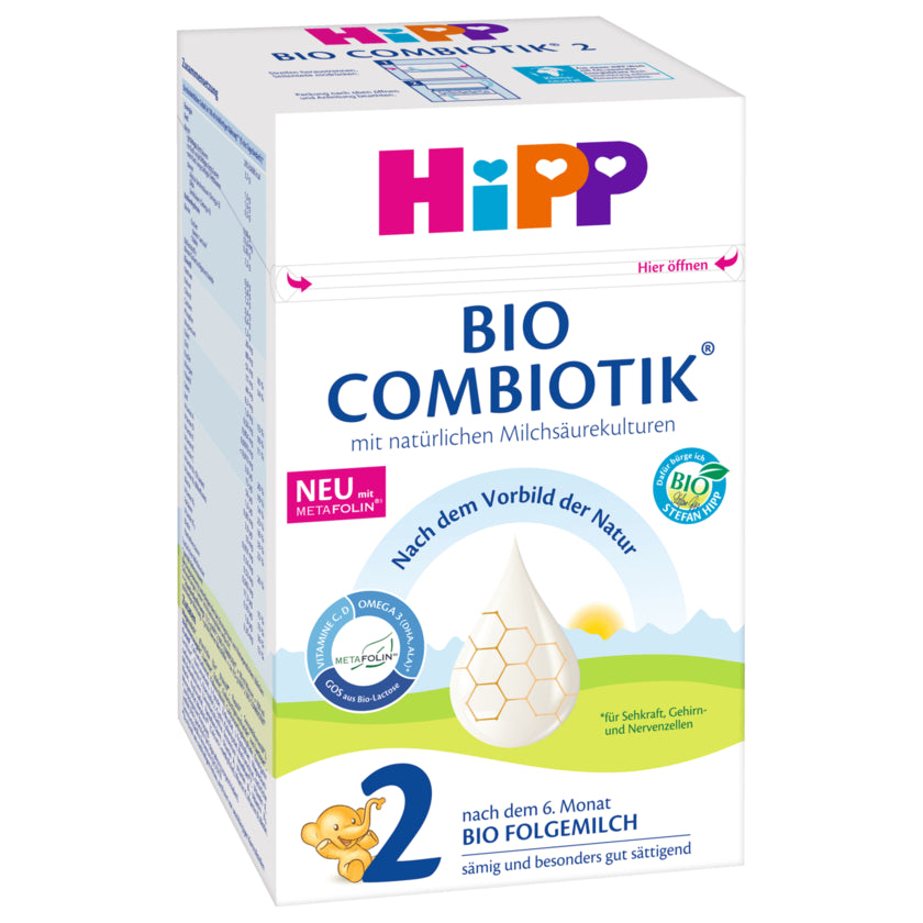 HiPP Stage 2 Organic Combiotic Cow Milk Formula (600g)