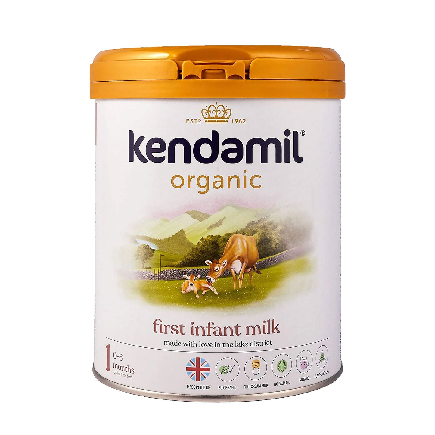 Kendamil Organic Stage 1 First Infant Cow Milk Formula UK