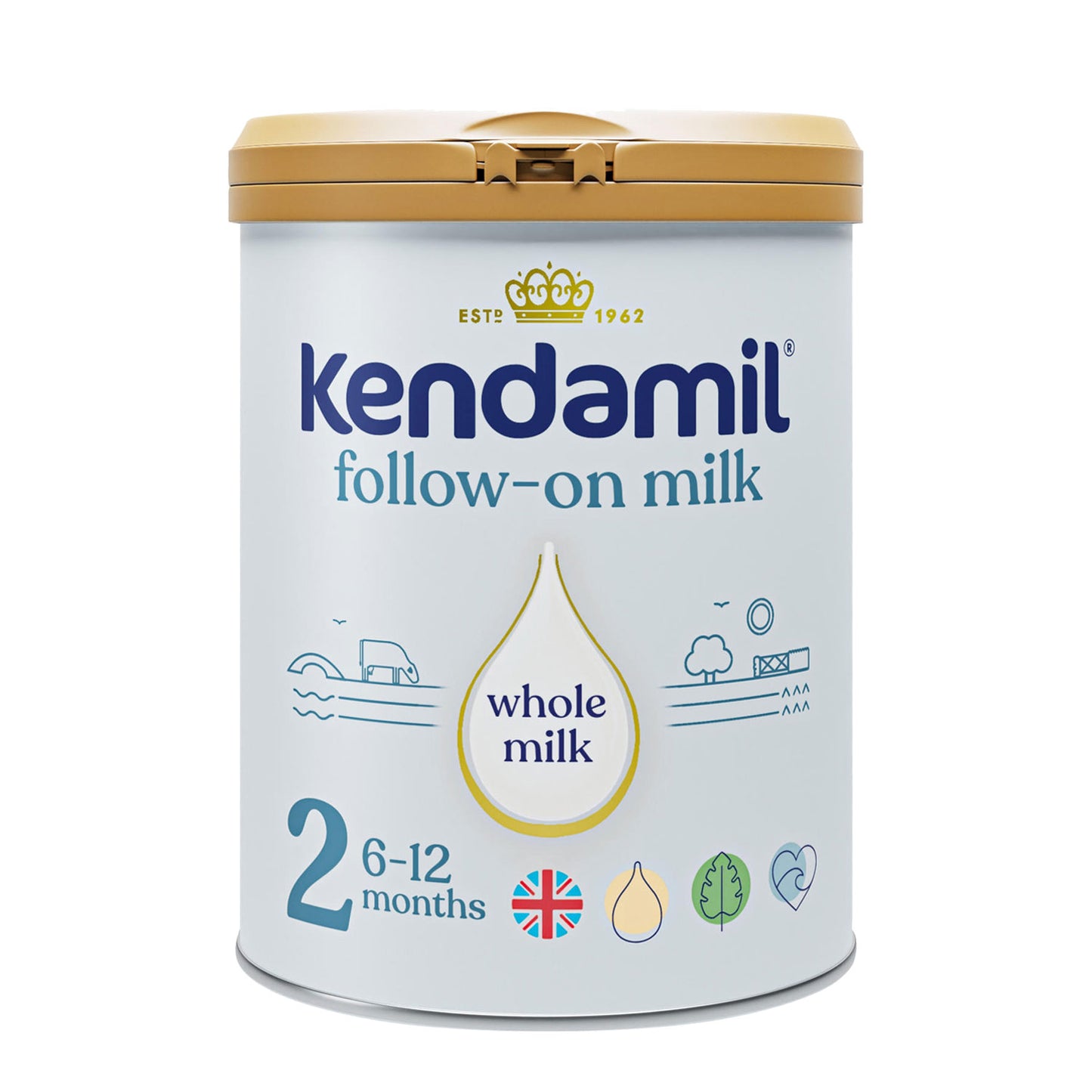 Kendamil Classic Stage 2 Follow-on Cow Milk Formula UK