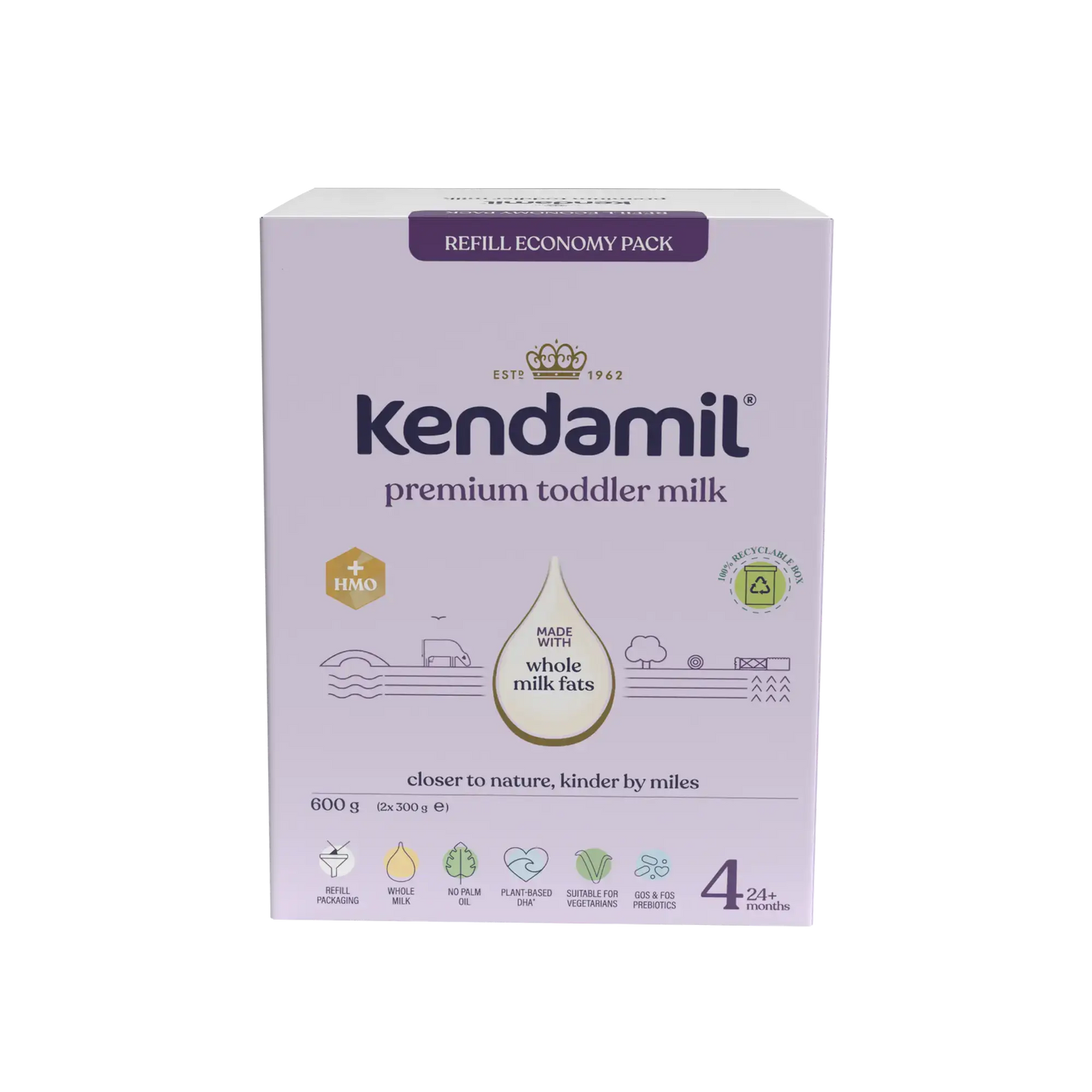 Kendamil Premium Stage 4 - Cow Milk Formula 600g