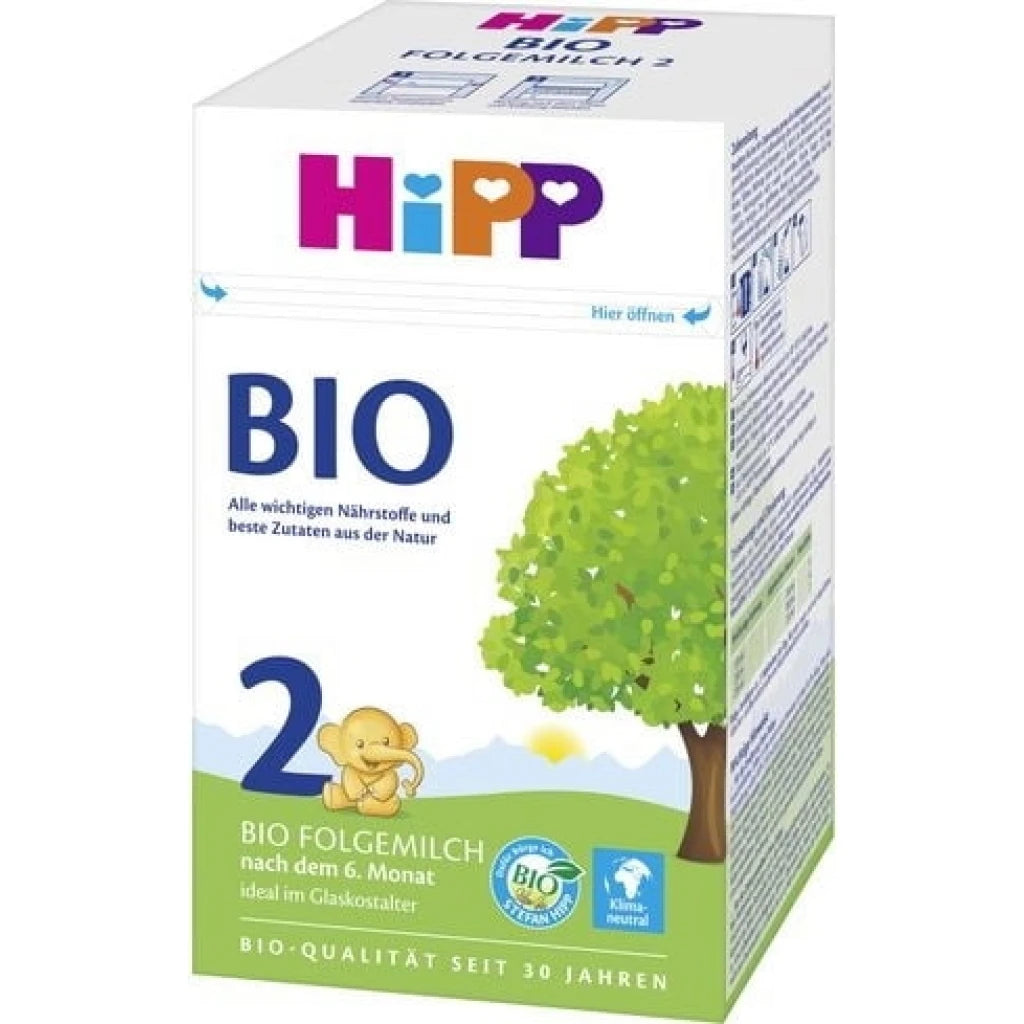 HiPP Organic Cow Milk Food 2  600g + 6 months