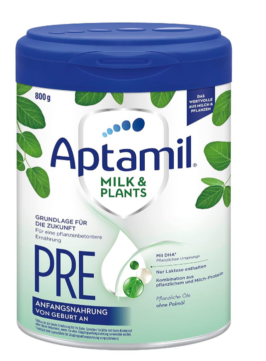 Aptamil Lait &amp; Plantes PRE dès la naissance (800g) 