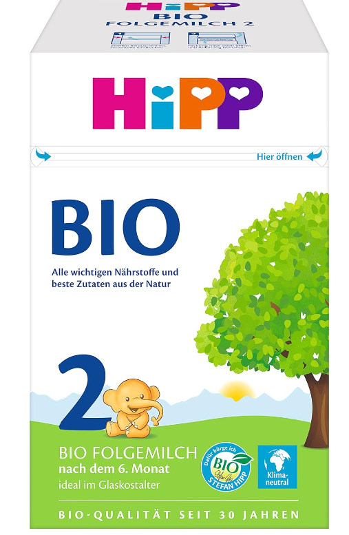 HiPP Organic Cow Milk Food 2  600g + 6 months