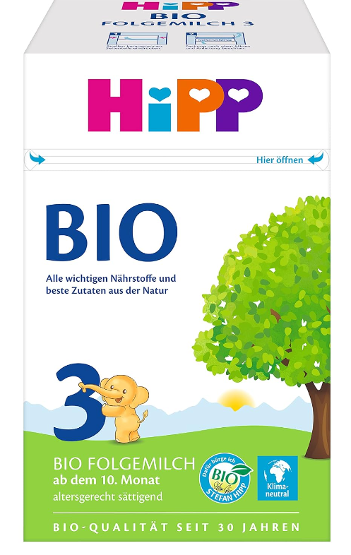Hipp Organic Cow Milk Food 3 600g + 10 months
