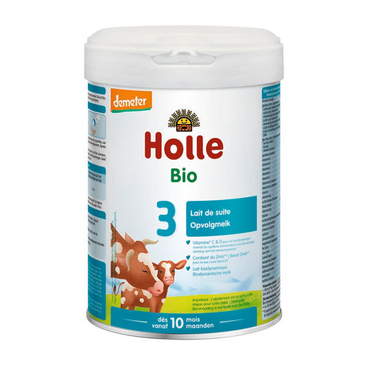 Holle Dutch Stage 3 Organic Cow Milk Formula - 800g
