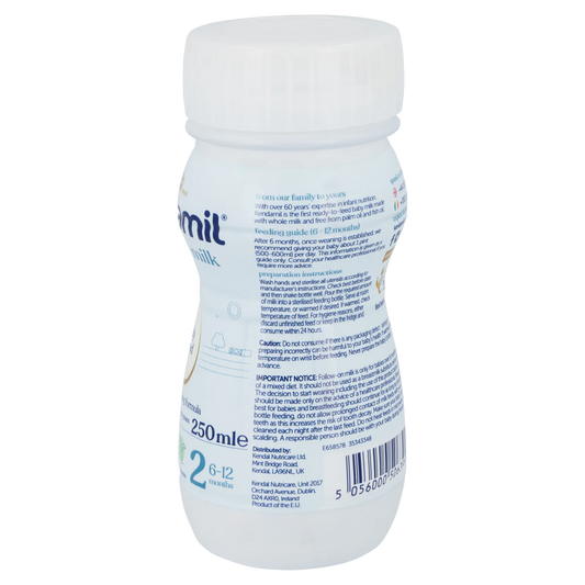 Kendamil Classic Ready to Feed Cow Milk Follow-On Formula Stage 2 - 250ml