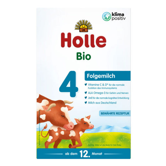 Holle Stage 4 Lait de Croissance Bio 600 g - 12+ Mois