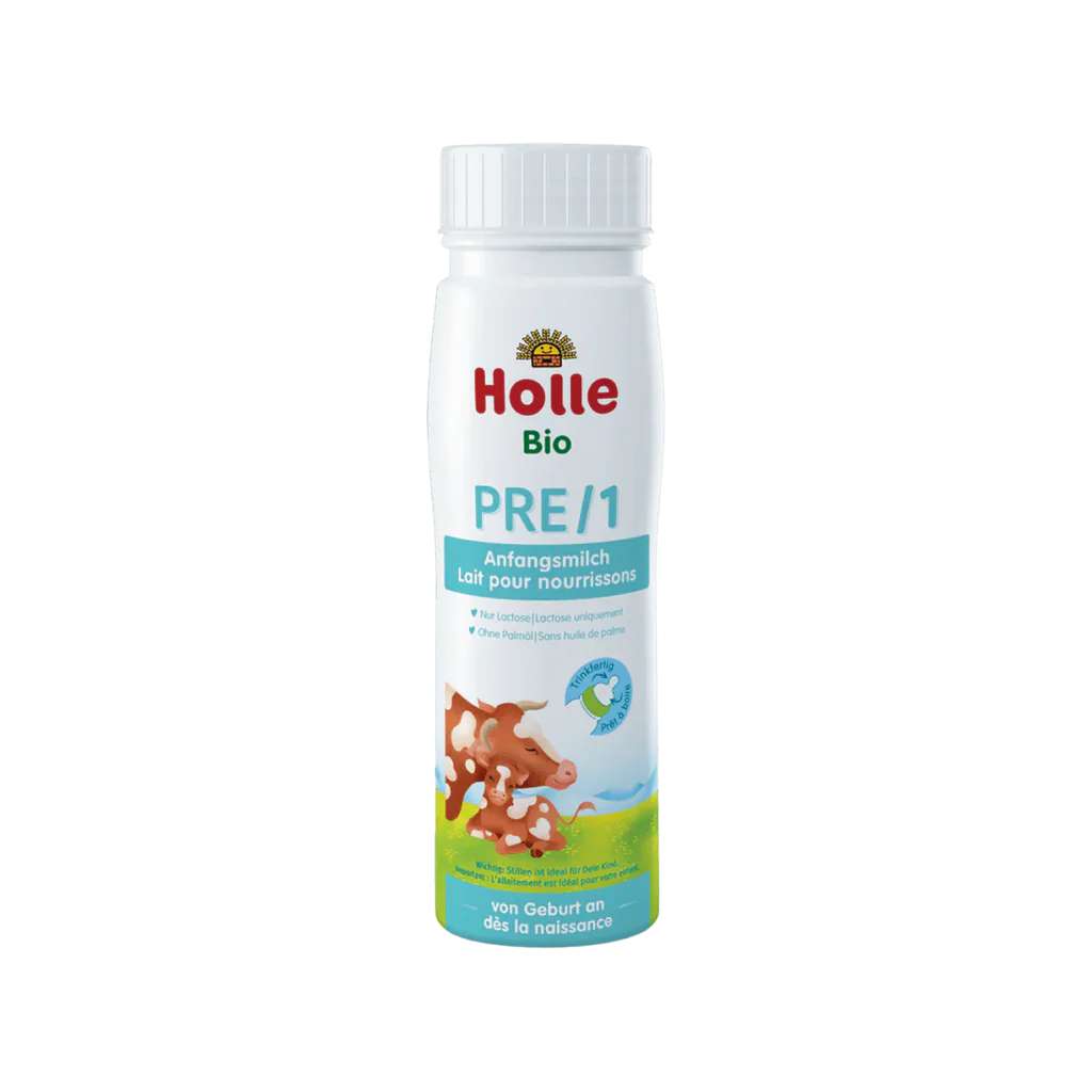 Holle Organic PRE/1 Ready-to-Feed Infant Formula – From Birth - 200ml Cow Milk