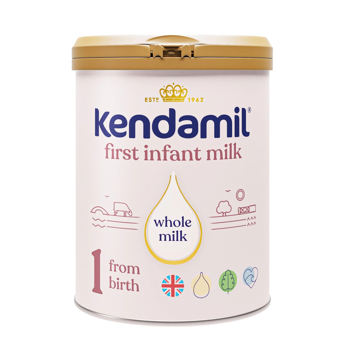 Kendamil Classic Stage 1 First Infant Cow Milk Formula UK
